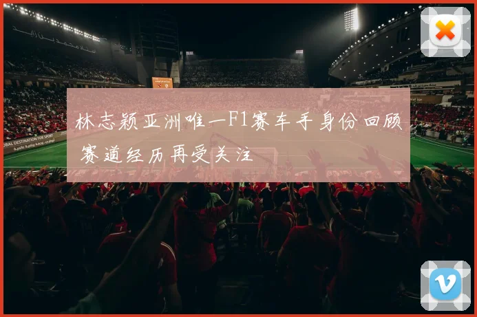 林志颖亚洲唯一F1赛车手身份回顾 赛道经历再受关注